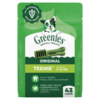 Greenies Teenie Original Natural Dental Dog Treats, Chicken, 43 Count