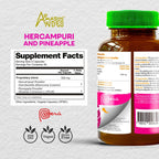 Hercampuri Capsules l 1500mg per Serving l Vegan, Non-GMO & Allegen-Free Pills l Amazon Andes