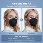 HALIDODO KN95 Face Mask, 5-Ply Breathable Comfortable Safety Mask (Pink)