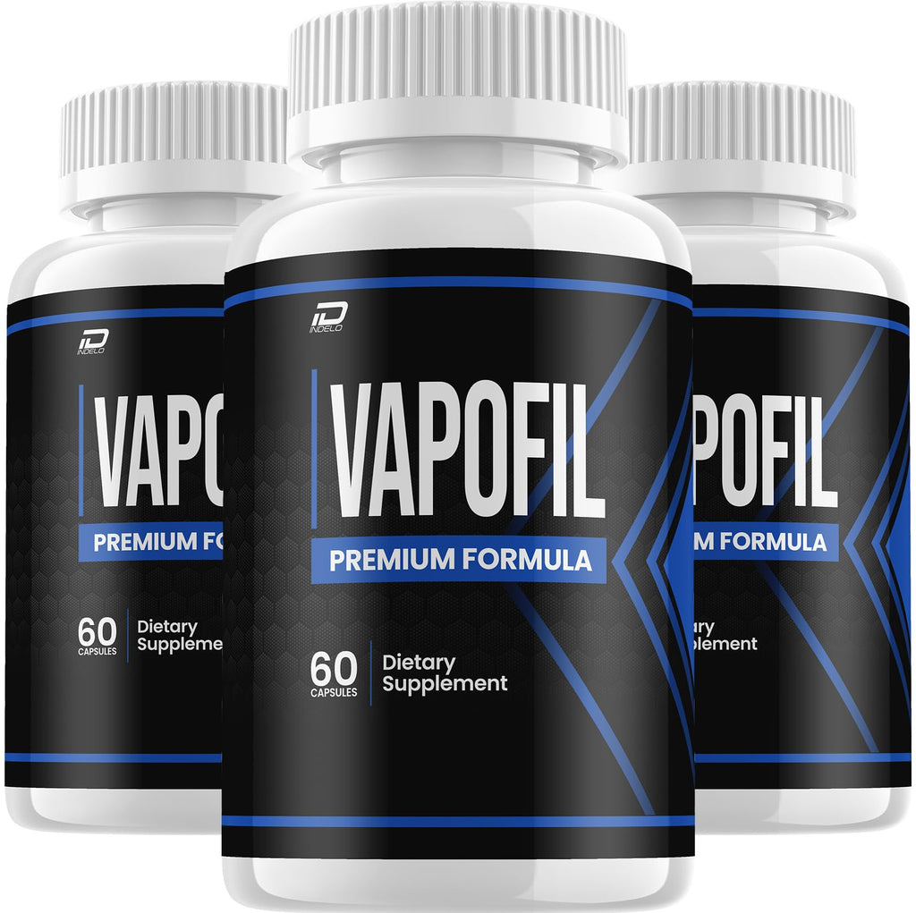 (3 Pack) Vapofil Capsule – Vapofil Pills Natural Ingredients Advanced Formula Health Support and Reviews, 180 Capsules