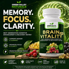 Green Valley Naturals Brain Vitality Plus™ Brain Health Supplement