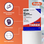 Rugby Clear Nicotine Patches - 7mg Transdermal System Patch - Smoking or Vaping Quitting Aid - Step 3 - (1 Pack)