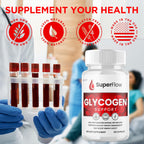 (5 Pack) Super Flow Glycogen Support, Official SuperFlow Advanced Formula Glyco Optimizer Capsules, All Natural Super Flow Pills, Daily Wellness Supplement to Support Healthy Balance (300 Capsules)