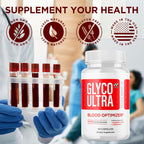 Glyco Ultra Blood Optimizer Capsules, Official Glyco Ultra Blood Support Pills with All Natural Ingredients, Advanced Health and Wellness Supplement with Max Strength Multivitamins (60 Capsules)