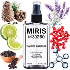 MIRIS No. 30260, Inspired by Savag. 2015, Long-Lasting Eau de Parfum for Men, Spray 3.4 Fl Oz / 100 ml