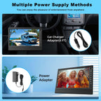 Feihe 12 Inch Small TV, Portable TV with HD Display, Antenna,HDMI,AV,USB Ports, Built-in Digital Tuner and Compact Design for Kitchen, RV, and Travel