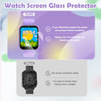 Luyiilo Kids Games Watch, with 26 Puzzle Games, Touch Screen, HD Camera, Alarm Clock, Toys for Ages 4-12 Years Old.Birthday Gift for Boys Girls (Purple)