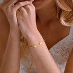 Turandoss Initial Letter M Bangle Bracelet for Teen Girls Gifts Trend Stuff