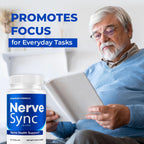 (2 Pack) Nerve Sync Capsules - Official NerveSync Advanced Nerve Health Supplement Pills - Maximum Strenght, Natural Nerve Sync for Wellness & Health Support Pills Reviews, 120 Capsules for 2 Months