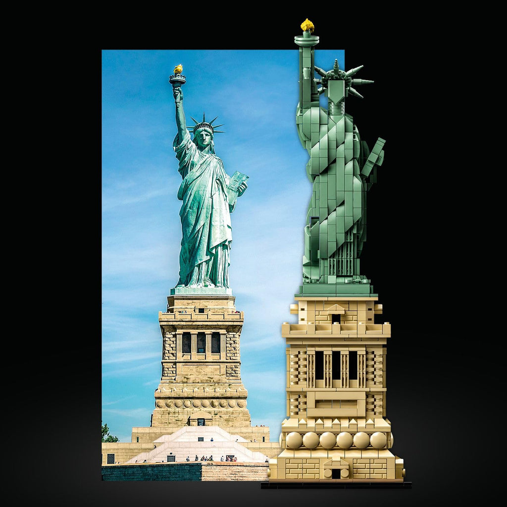 LEGO Architecture Statue of Liberty 21042 Model Building Set - Collectible New York City Souvenir, Creative Home Décor or Office Centerpiece, Great Gift Idea for Adults and Teens