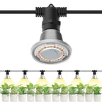 SANSI Hanging Grow Light for Indoor Outdoor Plants, 72W IP65 Waterproof