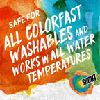 Shout Color Catcher Sheets for Laundry, Allow Mixed Washes, Prevent Color Runs and Maintain Original Clothing, 24 Count (Pack of 12)