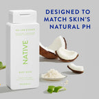 Native Body Wash Contains Naturally Derived Ingredients | For Women & Men, Sulfate, Paraben, & Dye Free Leaving Skin Soft and Hydrating | Key Lime & Sugar 18 oz