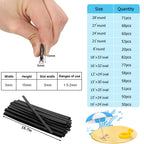 Svepndic 60PCS Coping Strips for Overlap Above Ground Pool Liner Coping Strips,Pool Coping Clips Replacement Kit for 24ft Round Pool