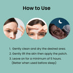 NURIVE Advanced Wrinkle Patches 20ct Smile Line, Frown Line Wrinkle Patches for Facial Korean Skin Care Face Wrinkle Tape Invisible Overnight with Retinol & Collagen (Large (Forehead))