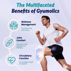 Gyumolics Nattokinase 10000FU, Nattokinase Supplement Organic, Serrapeptase, Bromelain, Curcumin, Vitamin E & Ginseng, Movement Comfort, 180 Capsules
