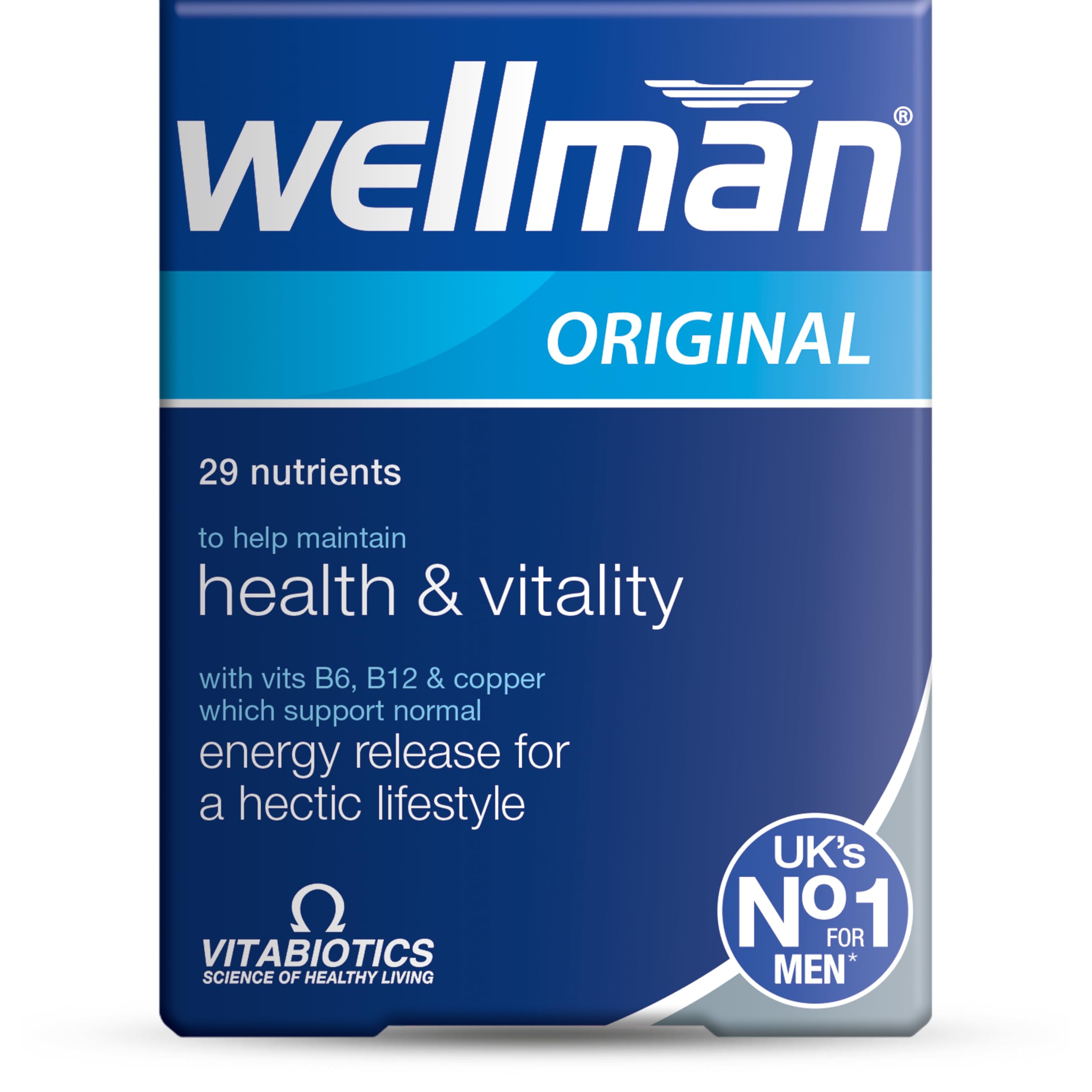 Vitabiotics Wellman 30 tablets