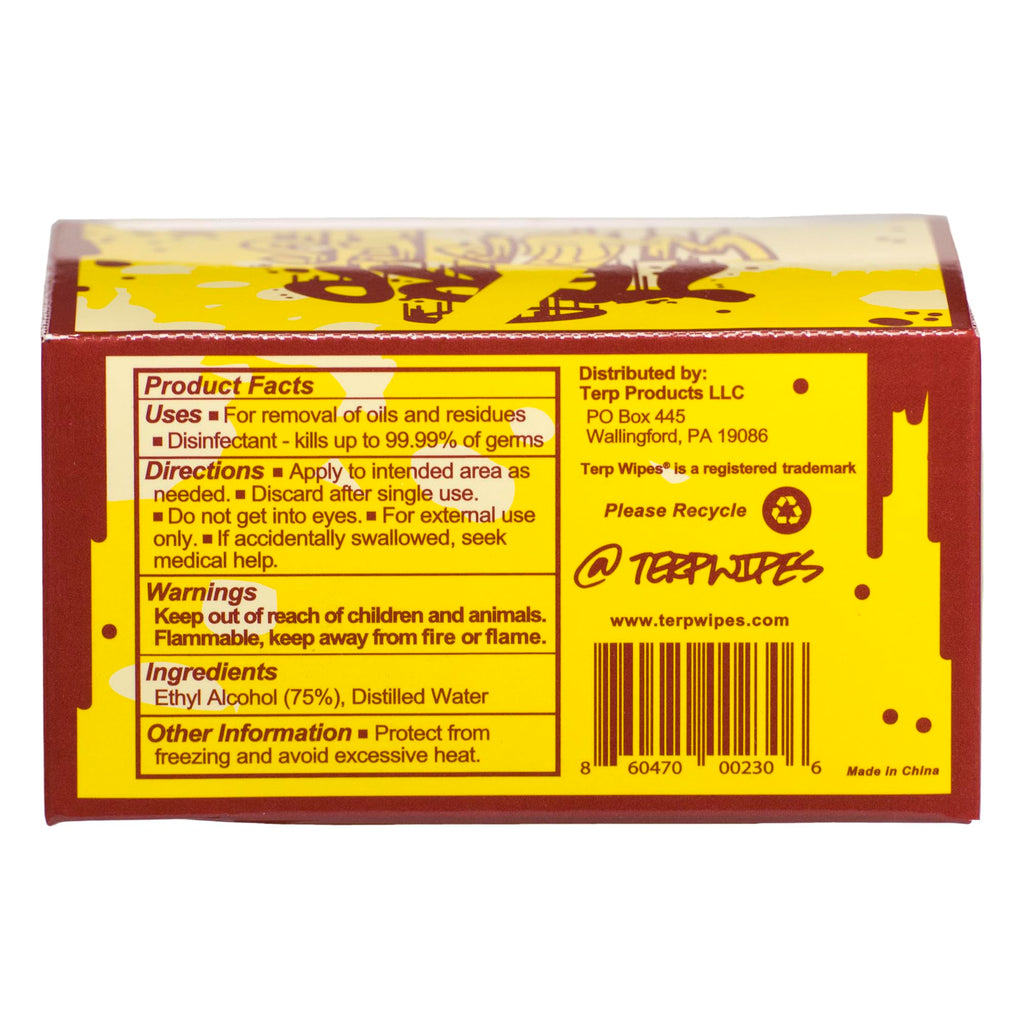 Terp Wipes - Keep the Stick off your Stuff! (6 Pack)