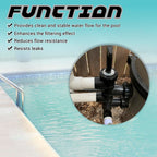 SP0410X502S 2-Inch Slide Valve Backwash Assembly Compatible with Hayward Pro-Grid and Micro-Clear D.E. Filters