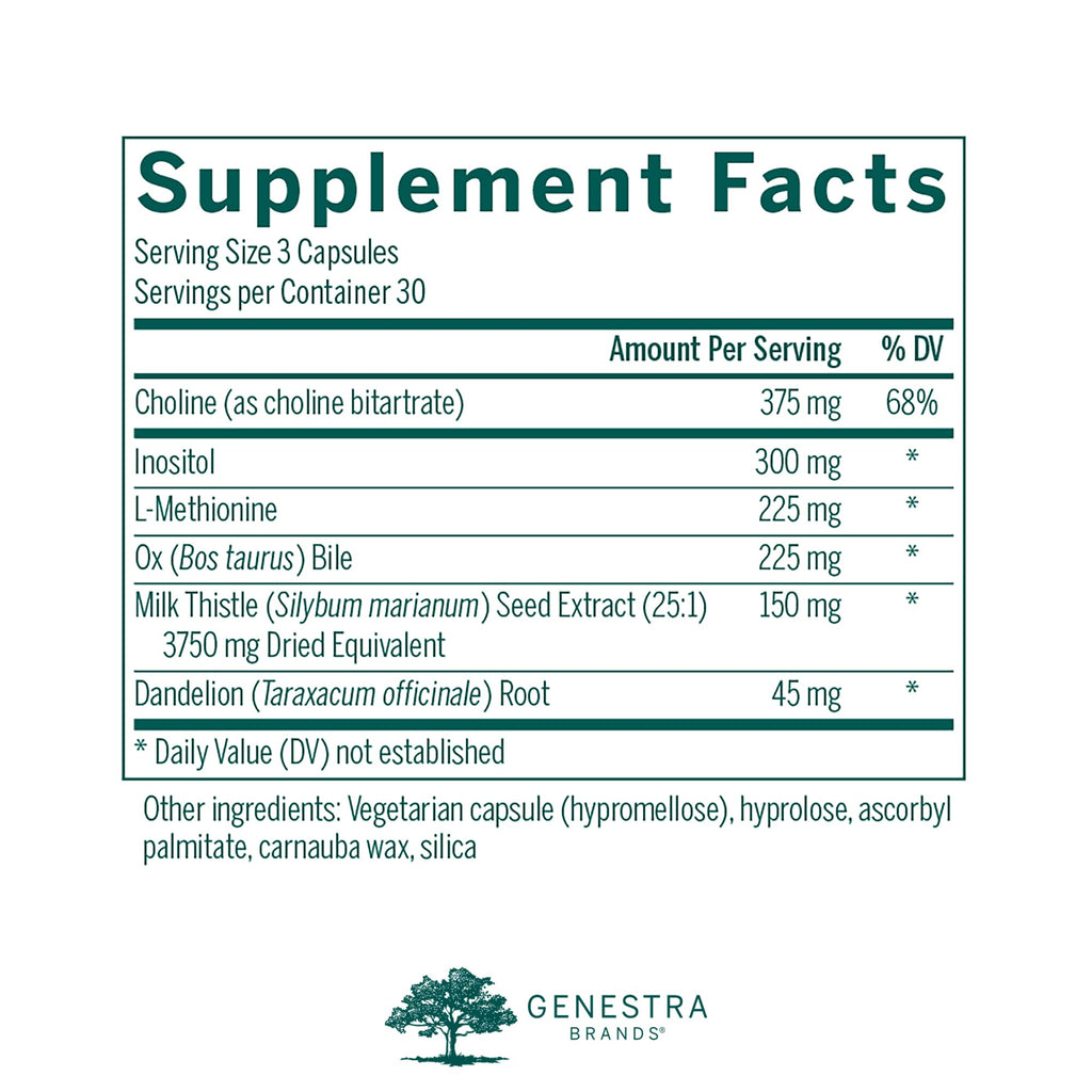 Genestra Brands Ichol Plus | Digestive Supplement | 90 Capsules