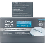 Dove Men+Care Clean Comfort Soaps (2 Boxes/12 Bars)+ Extra Fresh Soap (1 Bar) – Hydrating & Refreshing 3-in-1 Hand & Body, Face + Shave Soap Bundle