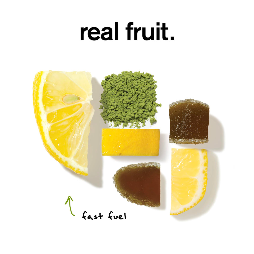Skratch Labs Energy Chews | Gummies for Running, Cycling, and Sports Performance | Gel Alternative | Matcha + Lemon (10 Pack) | Gluten Free, Vegan