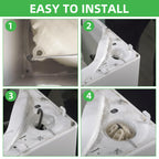 【2026 Upgraded】W11130362 WTW5000DW2 WTW5000DW3 WTW5000DW1 MVWX655DW1 MVWC565FW2 MVWC565FW1 Washer Suspension Rod Kit for Whirlpool Maytag Kenmore Washer - Replaces W10594080 W10735786 W10748956