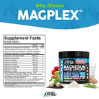 8in1 Magnesium Supplement Complex | Magnesium Glycinate Citrate Malate Gluconate Orotate Carbonate Lactate + Prebiotics Probiotics Digestive Enzymes Magnesio Capsules for Women Men by Clean Nutra