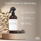 Muse Apothecary Spa Ritual Pure Eucalyptus Oil Shower Mist - Eucalyptus Spray for Shower, Spa, Bath, and Linen - Aromatherapy Eucalyptus Essential Oil Spray - 8oz