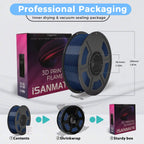 iSANMATE White PETG HF Filament 1.75mm 50-400mm/s 1KG Rapid for Bambu