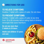 Glenmark Maximum Strength Famotidine Tablets, 20 mg, Acid Reducer for Heartburn Relief, 200 Count