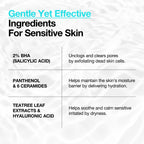 ANUA BHA 2% Gentle Exfoliating Toner, Mild Facial Exfoliant, Salicylic Acid for Pores and Sebum, Teatree Extract, Hyaluronic Acid, Ceramides (150ml / 5.07 fl.oz.)