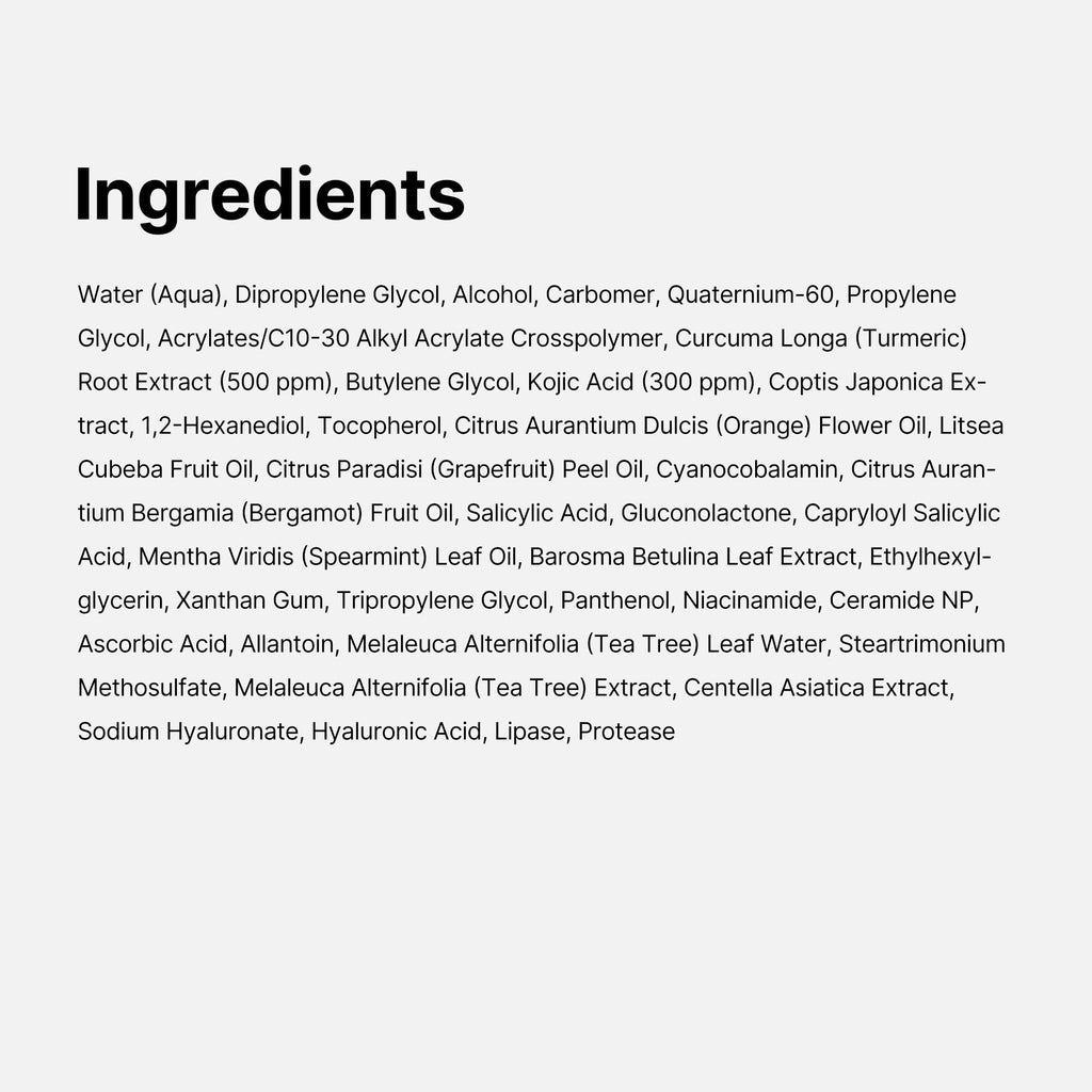 medicube Body Peel Shot with Kojic Acid and Turmeric