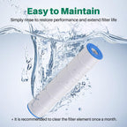 TOREAD PJAN145 Pool Filter Replaces Jandy CL580, CV580, Unicel C-7482, Ultral-A10, Filbur FC-0820, A0104100, R0357900, Filbur FC-6415, SD-01109, 145 sqft Filter Cartridge 4 Pack