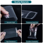 500 Pcs Small Plastic Bags, Mini Baggies, Jewelry Bag Clear Plastic
