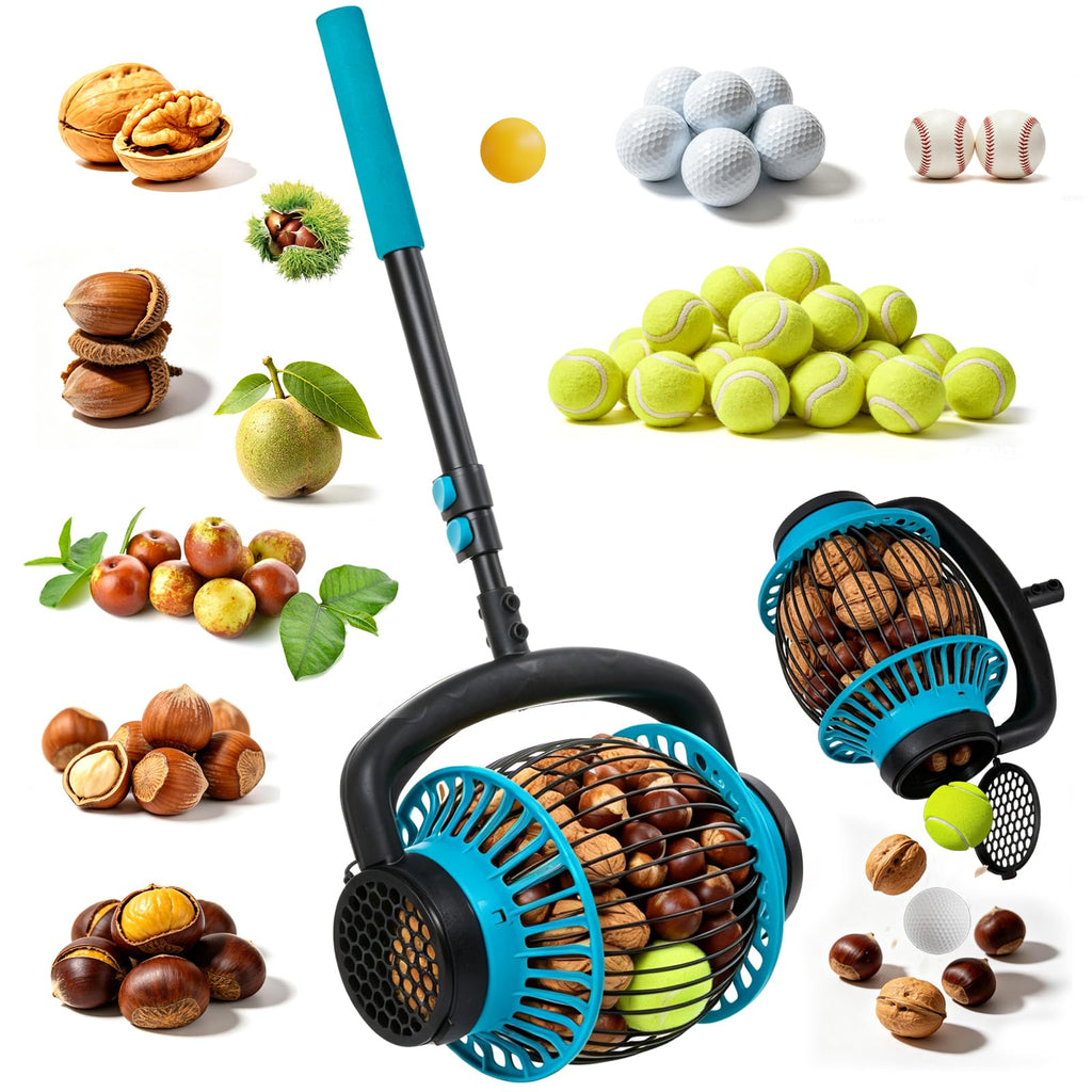 Acorn Picker Upper Roller for Garden,Sweet Gum Ball & Nut & Walnut Gatherer