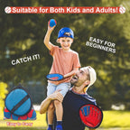 Toss and Catch Ball Game for Kids Ages 3-8 Boys Girls - 4 Paddles & 4 Balls