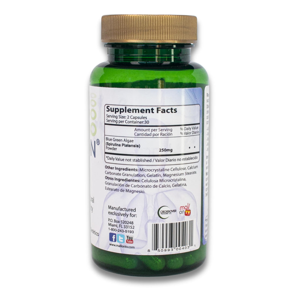 Bioxtron Natural AFA Stem Cell Supplement 60 Capsules Pack of 3 - Stem Cell Production - Energy Levels - Joint & Muscle