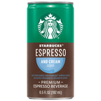Starbucks Espresso & Cream Light, 6.5 Fl Oz Cans (Pack of 12)