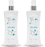 Body Fantasies Signature Fragrance Body Spray, Fresh White Musk, 8 Fluid Ounce (Pack of 2)
