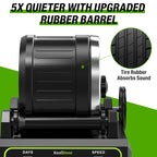 C1 Pro Brushless Rock Tumbler Kit - Professional Large 2.5LB Capacity, Up to 3X More Durable, Ultra Long Working Life Rotary Polisher with Full Accessories & Memory Function, Ideal for Adults Kids