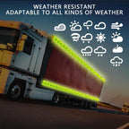 SWRT Reflective Tape 2 Inch x 30 Feet DOT-C2 Shining Star Fade Resistant Green Reflective Outdoor Waterproof Strong Adhesive Safety Warning Reflector Conspicuity Tape for Trailer Trucks Bike