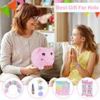 Play Tailor Piggy Bank for Girls Unicorn Coin Bank Christmas Birthday Gifts