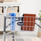 Drive Medical 10200B Walker Basket, Basket for Folding Walker with Cup Holder, White