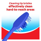 Colgate Extra Clean Toothbrush, Medium Toothbrush for Adults, 6 Pack