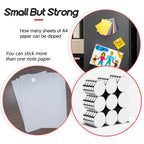VSKIZ 50 Pcs Neodymium Magnets, 10x3mm Tiny Round Disc Refrigerator Magnets
