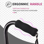 LIXIANG Walking Cane 3 in1 - Adjustable Lightweight Walking Sticks from 29-37 Inches,Balancing Mobility Aid for Men and Women