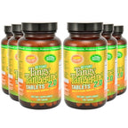 Youngevity Beyond Tangy Tangerine 2.0 Multi-Vitamin & Mineral Complex - Made with Natural & Whole Foods | 160,000 ORAC | 120 Tablets - 6-Pack