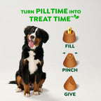 Greenies Pill Pockets Large Size Dog Treats, Chicken Flavor, 15.8 oz