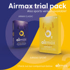 Air Max Nasal Dilators Trial Pack - Anti Snoring Devices - 76% More Airflow for Better Breathing & Against Nasal Congestion - Guaranteed Fit (1x Small & 1x Medium) - Reusable